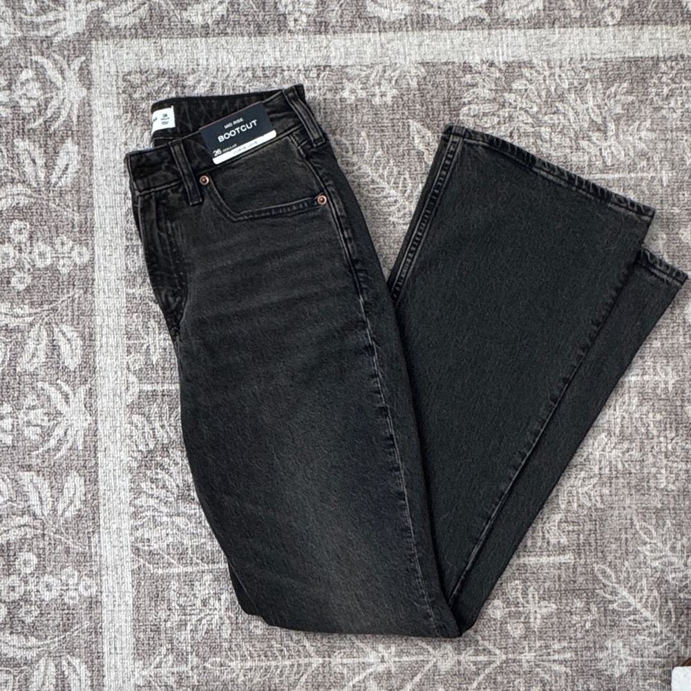Abercrombie & Fitch Women's Black Boot Cut Jeans